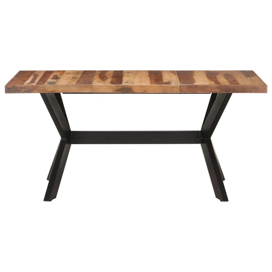 Tavolo da Pranzo 160x80x75 cm Legno Massello con Finitura Miele 321547