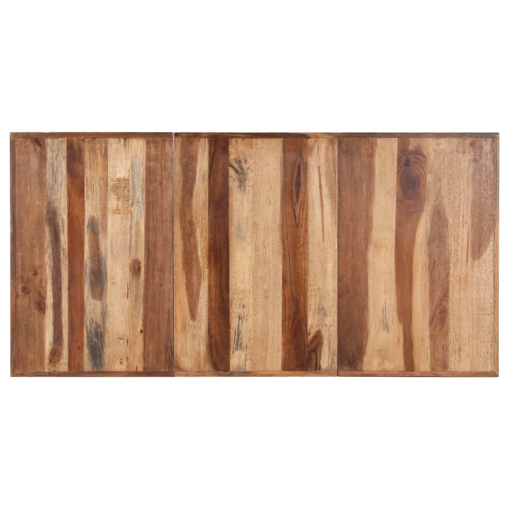 Tavolo da Pranzo 180x90x75 cm Legno Massello con Finitura Miele cod mxl 7786