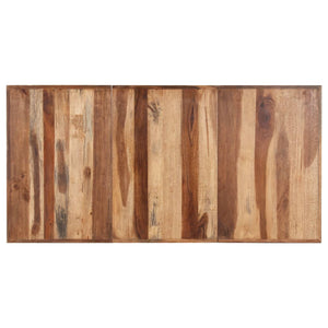 Tavolo da Pranzo 180x90x75 cm Legno Massello con Finitura Ambra 321548