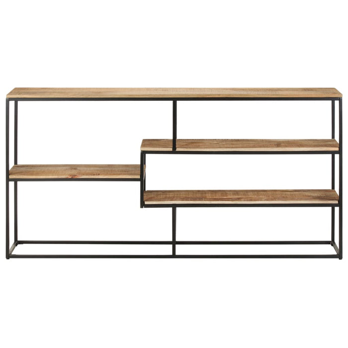 Credenza 150x30x75 cm in Legno di Mango Grezzo 321617