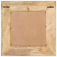 Specchio 50x50 cm in Legno Massello di Mango cod mxl 57289