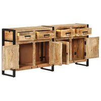 Credenza 172x35x80 cm in Legno Massello di Mango cod mxl 64760