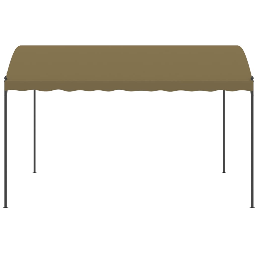 Gazebo 4x3x2,6 m Grigio Talpa 180 g/m² 312217