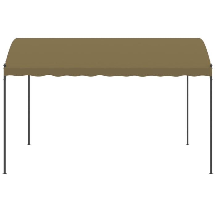 Gazebo 4x3x2,6 m Grigio Talpa 180 g/m² 312217