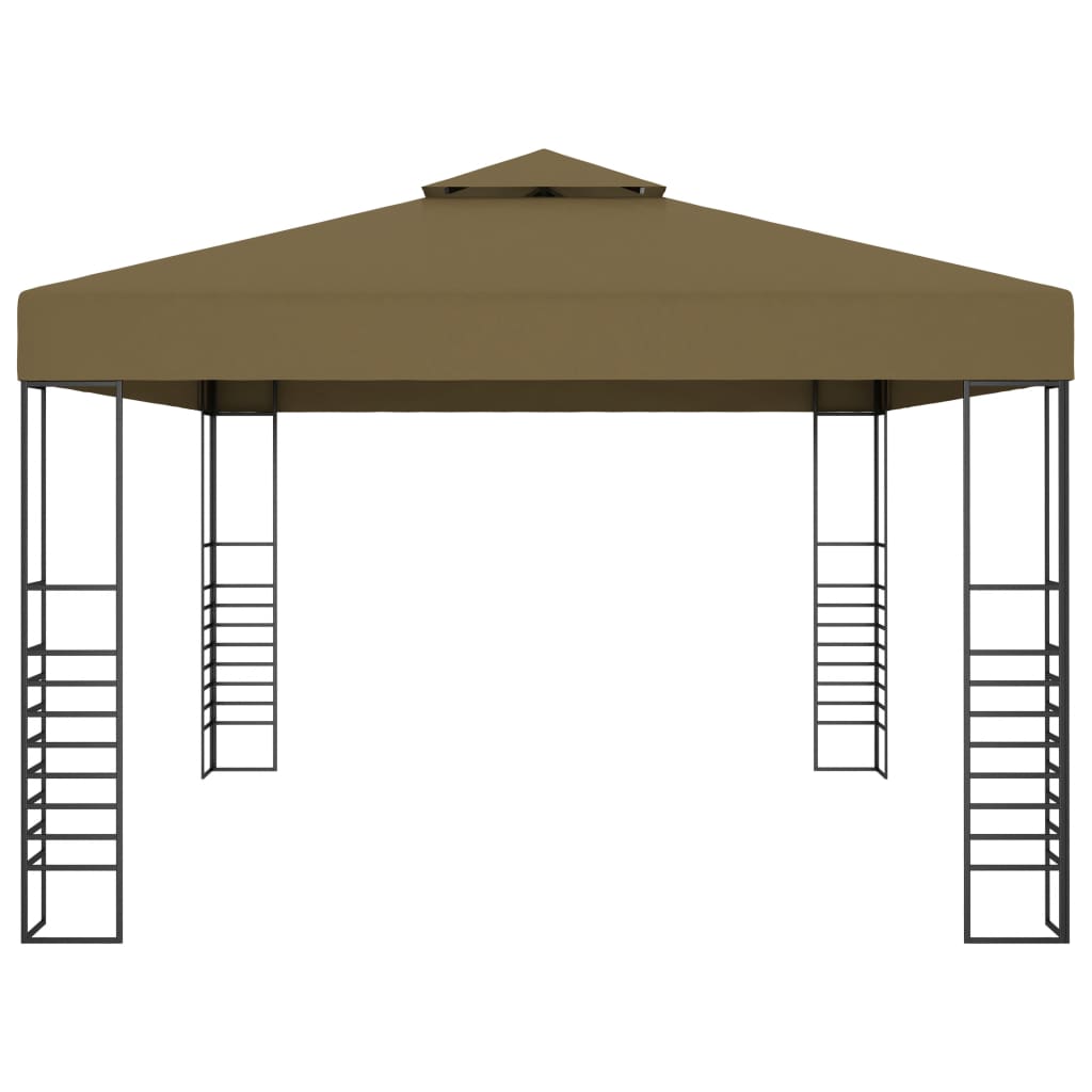 Gazebo 3x4 m Grigio Talpa 180 g/m² 312229