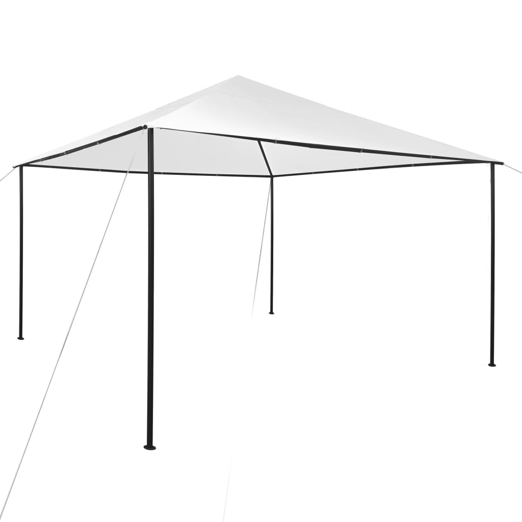 Gazebo da Giardino 4x4x3 m Bianco 180 g/m² 312239