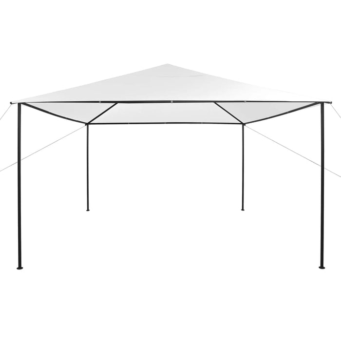 Gazebo da Giardino 4x4x3 m Bianco 180 g/m² 312239