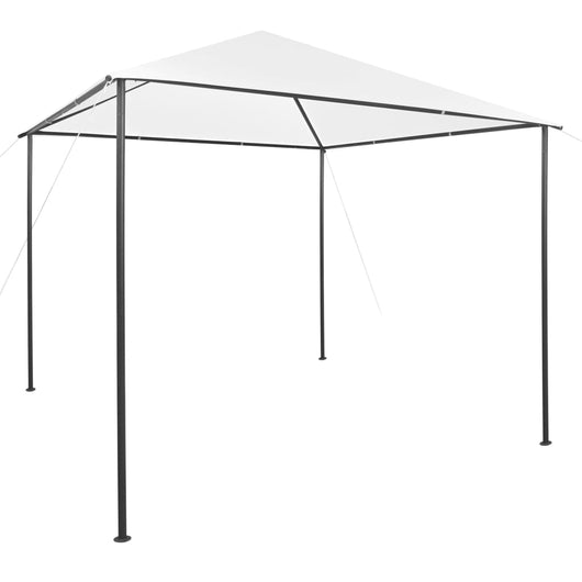 Gazebo da Giardino 3x3x2,9 m Bianco 180 g/m² cod mxl 65919