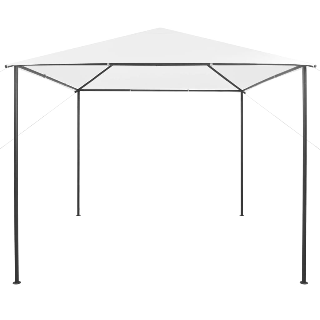 Gazebo da Giardino 3x3x2,9 m Bianco 180 g/m² cod mxl 65919