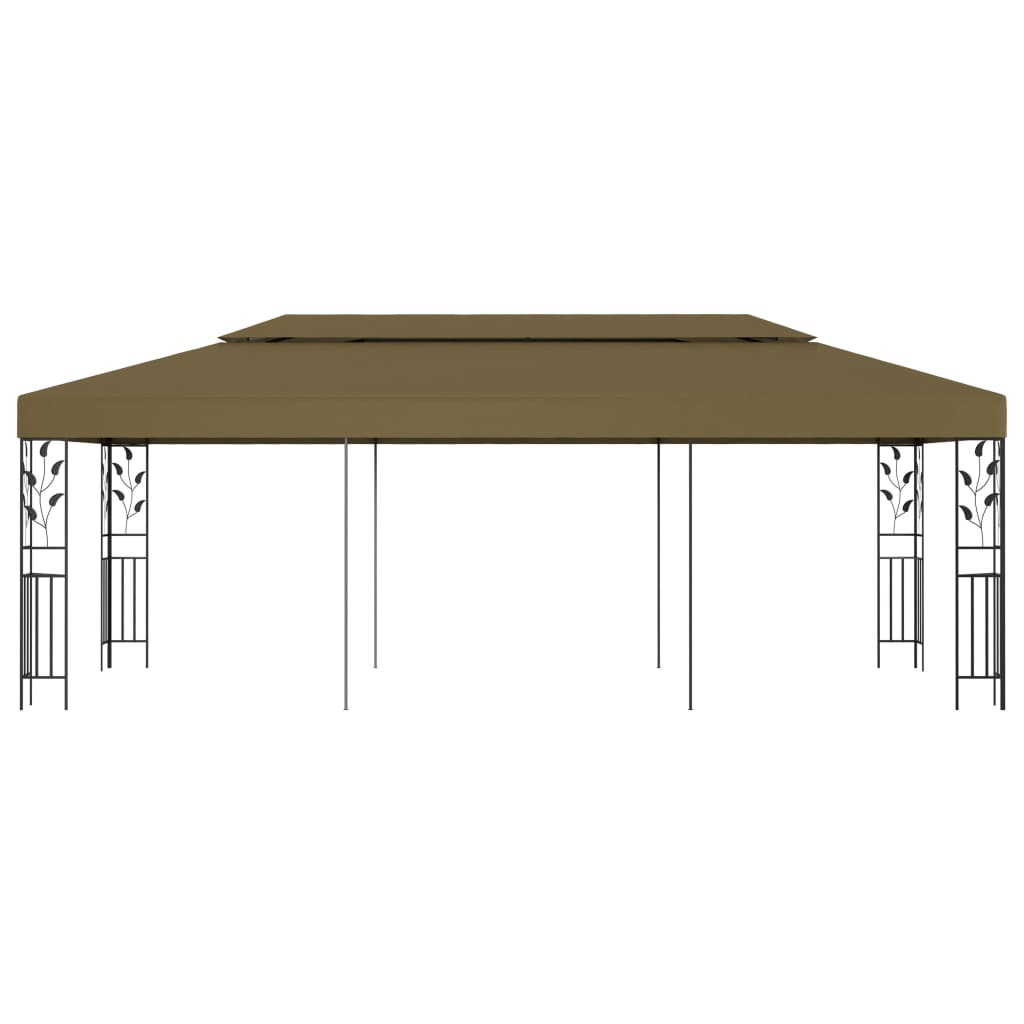 Gazebo 6x3 m Grigio Talpa 180 g/m² 312245