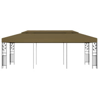 Gazebo 6x3 m Grigio Talpa 180 g/m² 312245