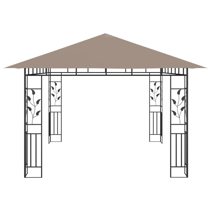 Gazebo con Zanzariera 4x3x2,73 m Talpa 180 g/m² 312252