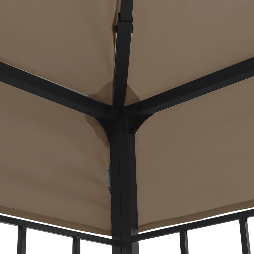 Gazebo 3x3 m Grigio Talpa 312257