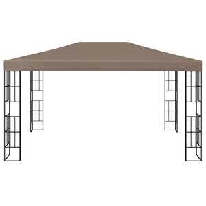 Gazebo 4x3 m Grigio Talpa 312258