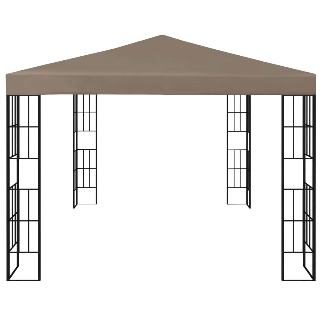 Gazebo 4x3 m Grigio Talpa 312258