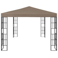 Gazebo 4x3 m Grigio Talpa 312258