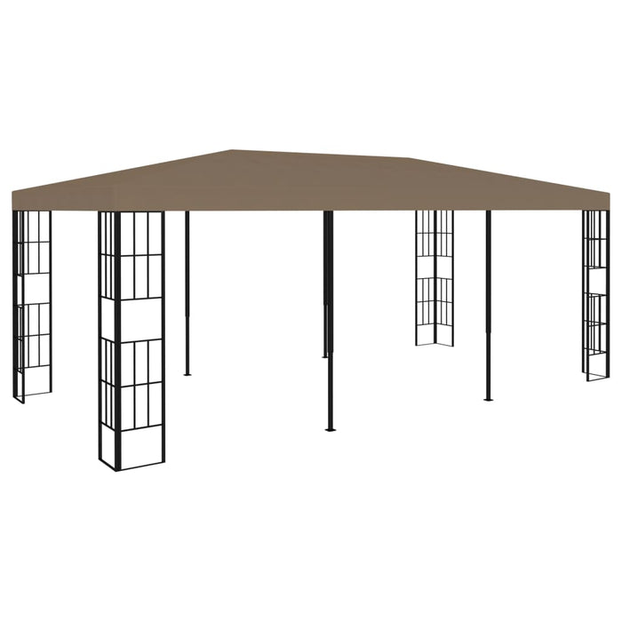 Gazebo 6x3 m Grigio Talpa 312259