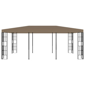 Gazebo 6x3 m Grigio Talpa 312259