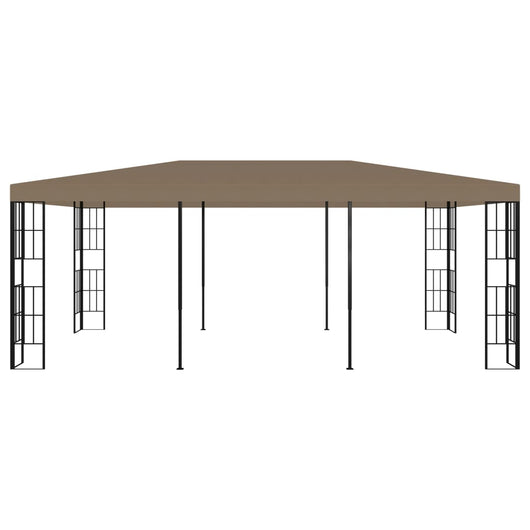 Gazebo 6x3 m Grigio Talpa 312259