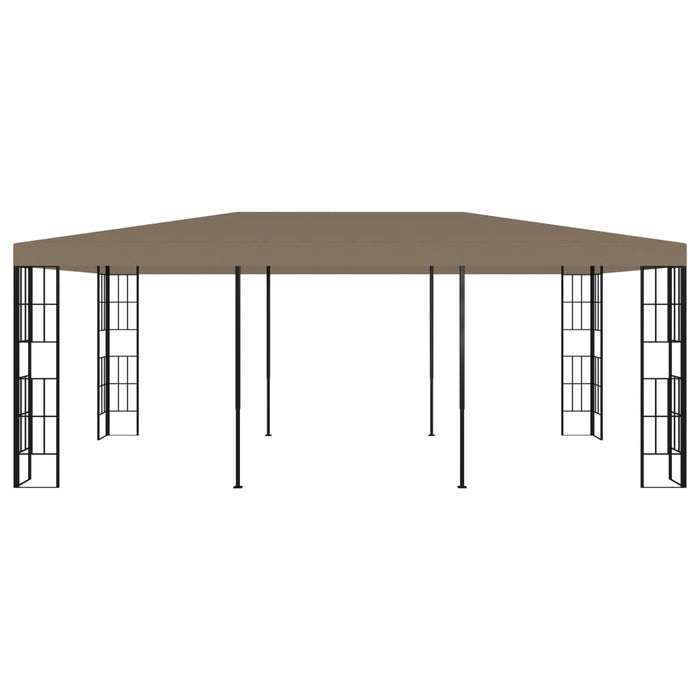 Gazebo 6x3 m Grigio Talpa 312259