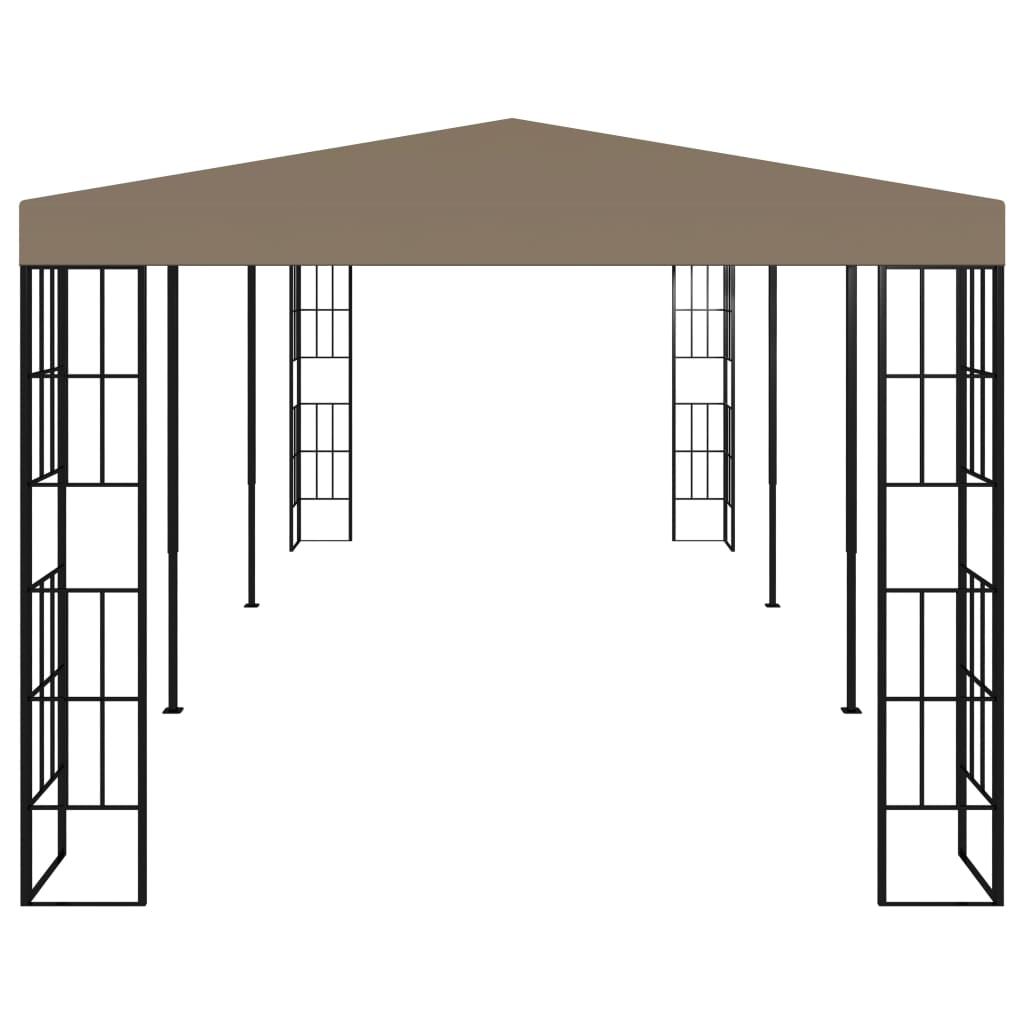 Gazebo 6x3 m Grigio Talpa 312259