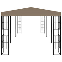 Gazebo 6x3 m Grigio Talpa 312259