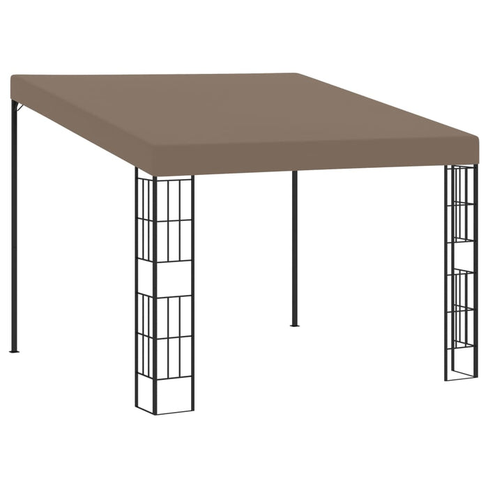 Gazebo a Parete 3x3 m Talpa in Tessuto 312260