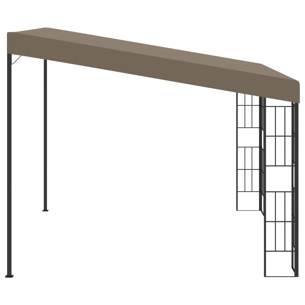 Gazebo a Parete 3x3 m Talpa in Tessuto 312260