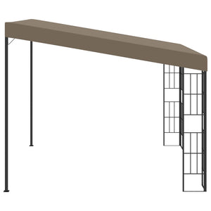 Gazebo a Parete 3x3 m Talpa in Tessuto 312260