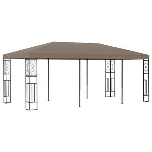 Gazebo 6x3 m Grigio Talpa in Tessuto cod mxl 65922