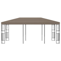 Gazebo 6x3 m Grigio Talpa in Tessuto 312271