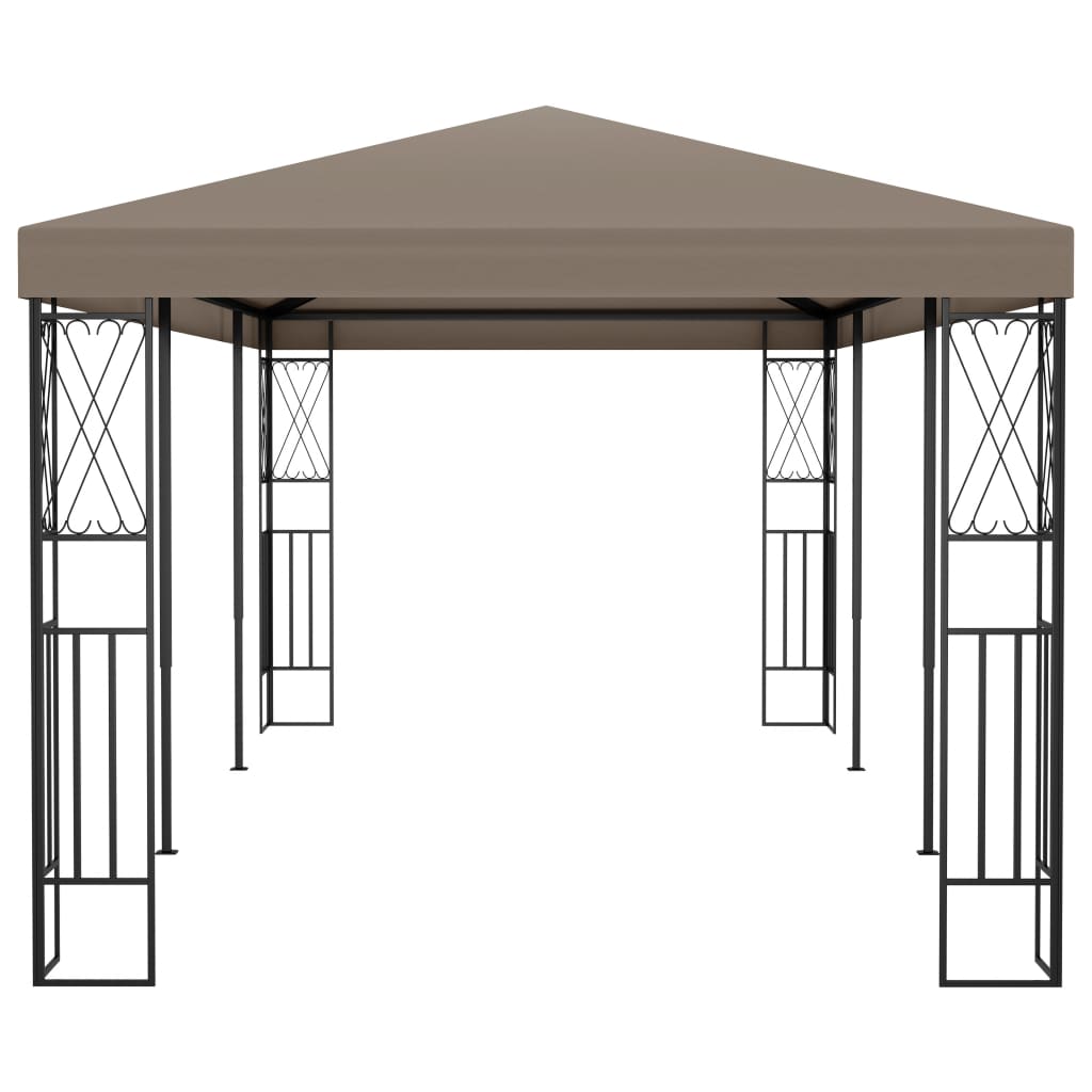 Gazebo 6x3 m Grigio Talpa in Tessuto cod mxl 65922