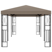 Gazebo 6x3 m Grigio Talpa in Tessuto cod mxl 65922