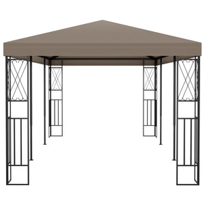 Gazebo 6x3 m Grigio Talpa in Tessuto cod mxl 65922