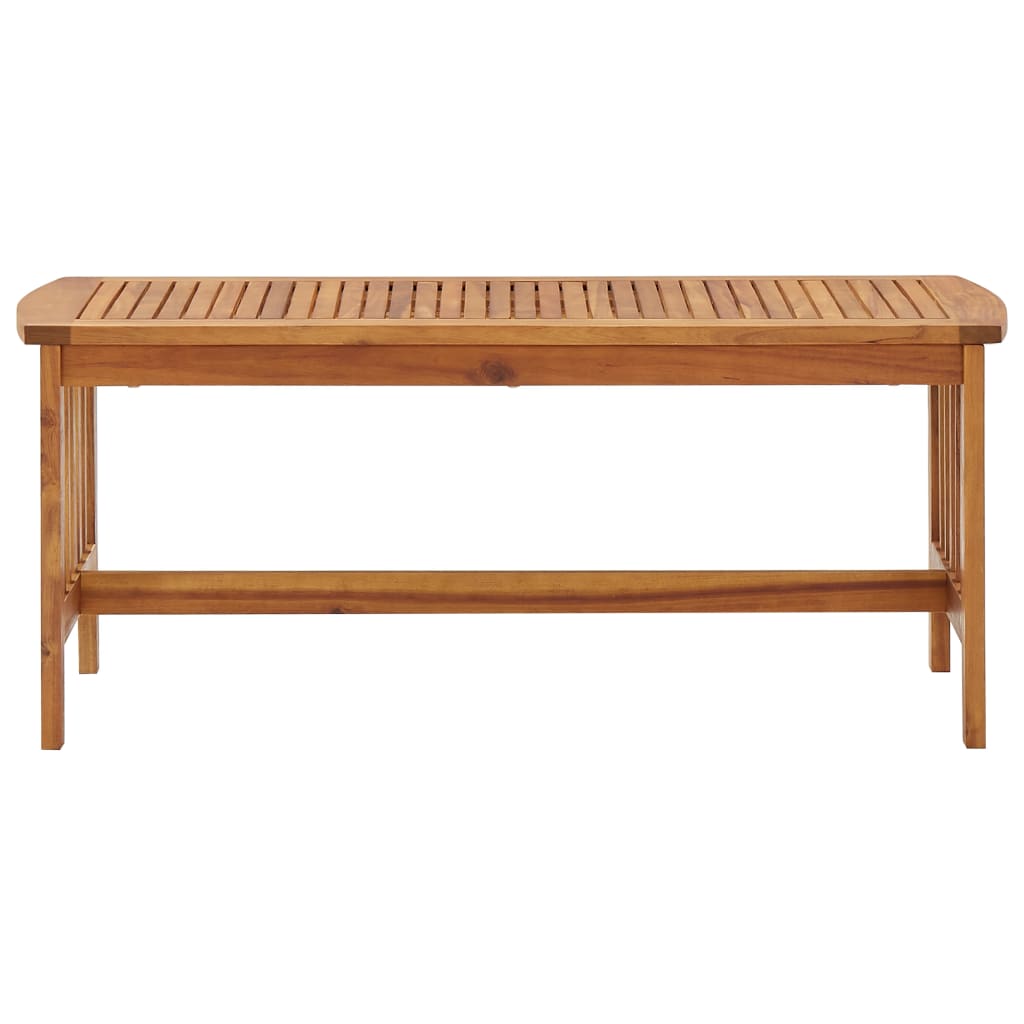 Tavolino da Caffè 102x50x43 cm in Legno Massello di Acacia 310255