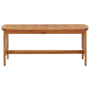 Tavolino da Caffè 102x50x43 cm in Legno Massello di Acacia 310255