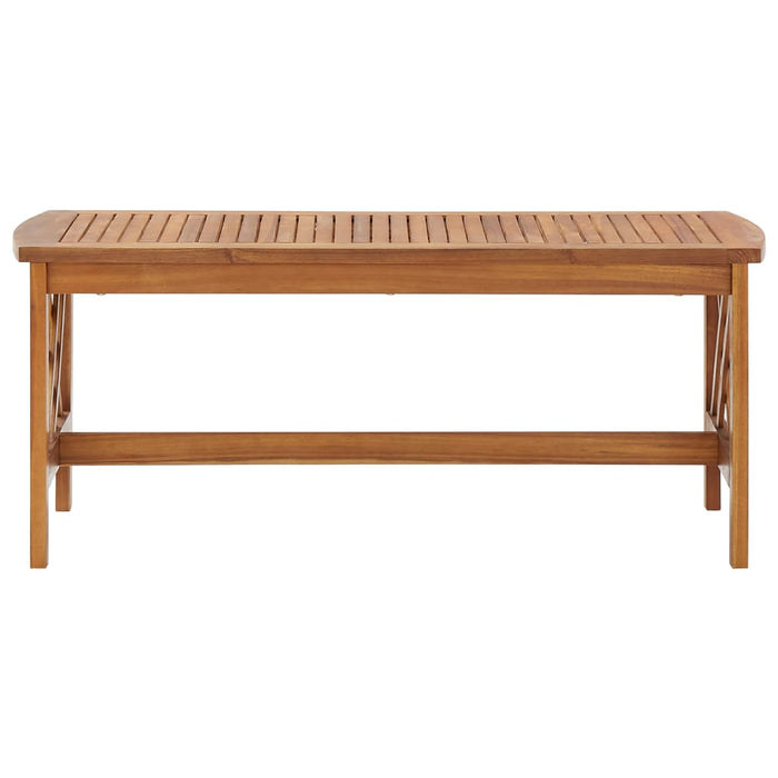 Tavolino da Salotto 102x50x43 cm in Legno Massello di Acacia 310265