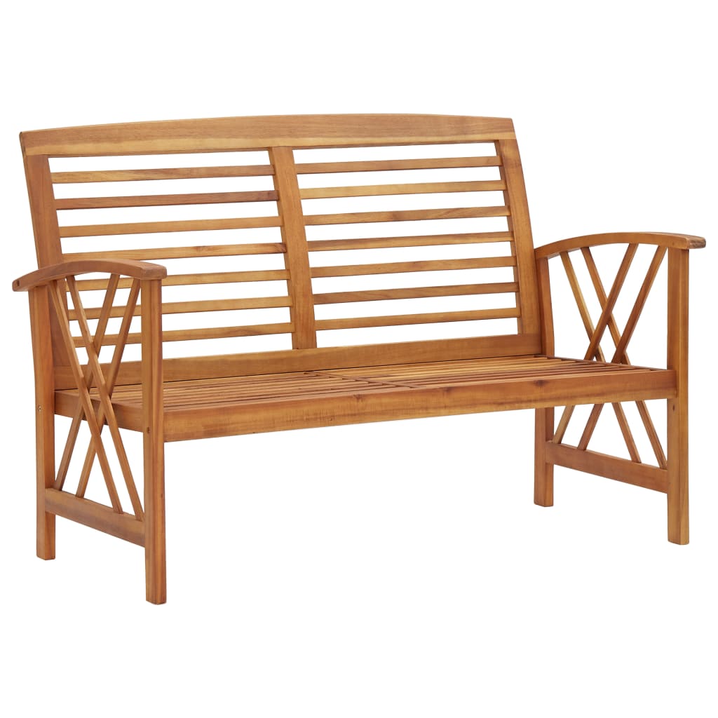 Set Divani da Giardino 2 pz in Legno Massello di Acacia cod mxl 35849