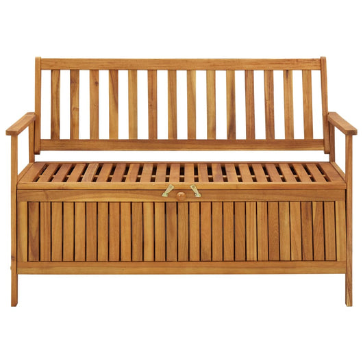 Cassapanca da Giardino 120 cm in Legno Massello di Acacia cod mxl 45912