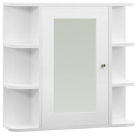 Armadietto a Specchio Bianco 66x17x63 cm in MDF cod mxl 68070