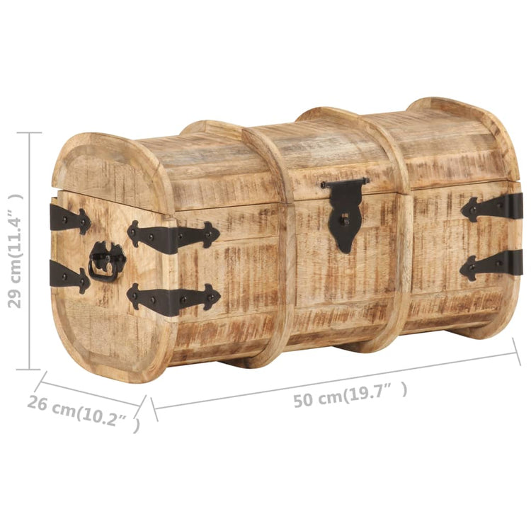 Bauli 2 pz in Legno Massello di Mango  cod mxl 47043