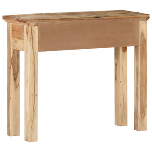 Tavolo Consolle 90,5x30x75cm in Legno di Acacia e di Recupero 320381