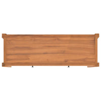 Mobile TV 140x40x45 cm in Legno di Teak 325267