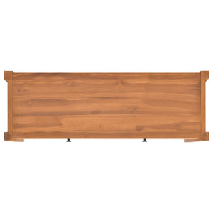 Mobile TV 140x40x45 cm in Legno di Teak 325267