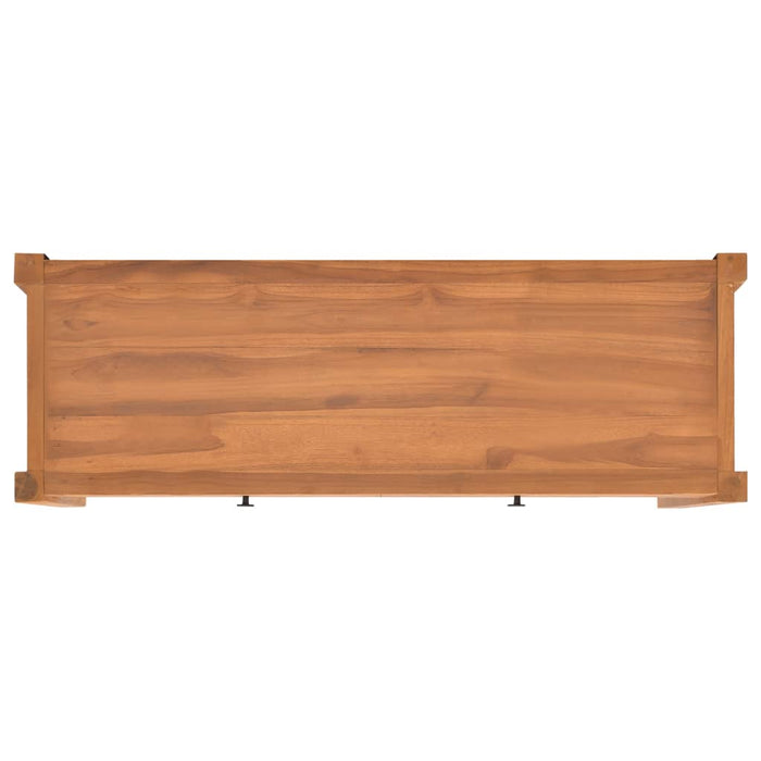 Mobile TV 140x40x45 cm in Legno di Teak 325267