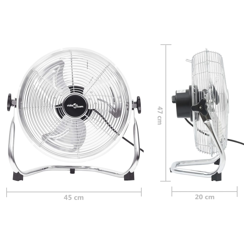 Ventilatore da Pavimento a 3 Velocità 45 cm 60 W 51446