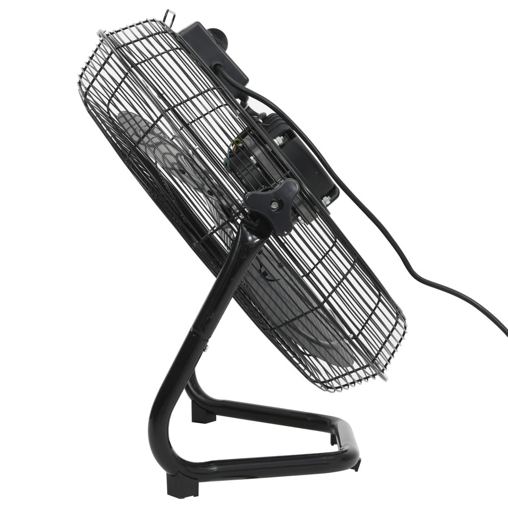 Ventilatore da Pavimento a 3 Velocità 60 cm 120 W Nero 51452