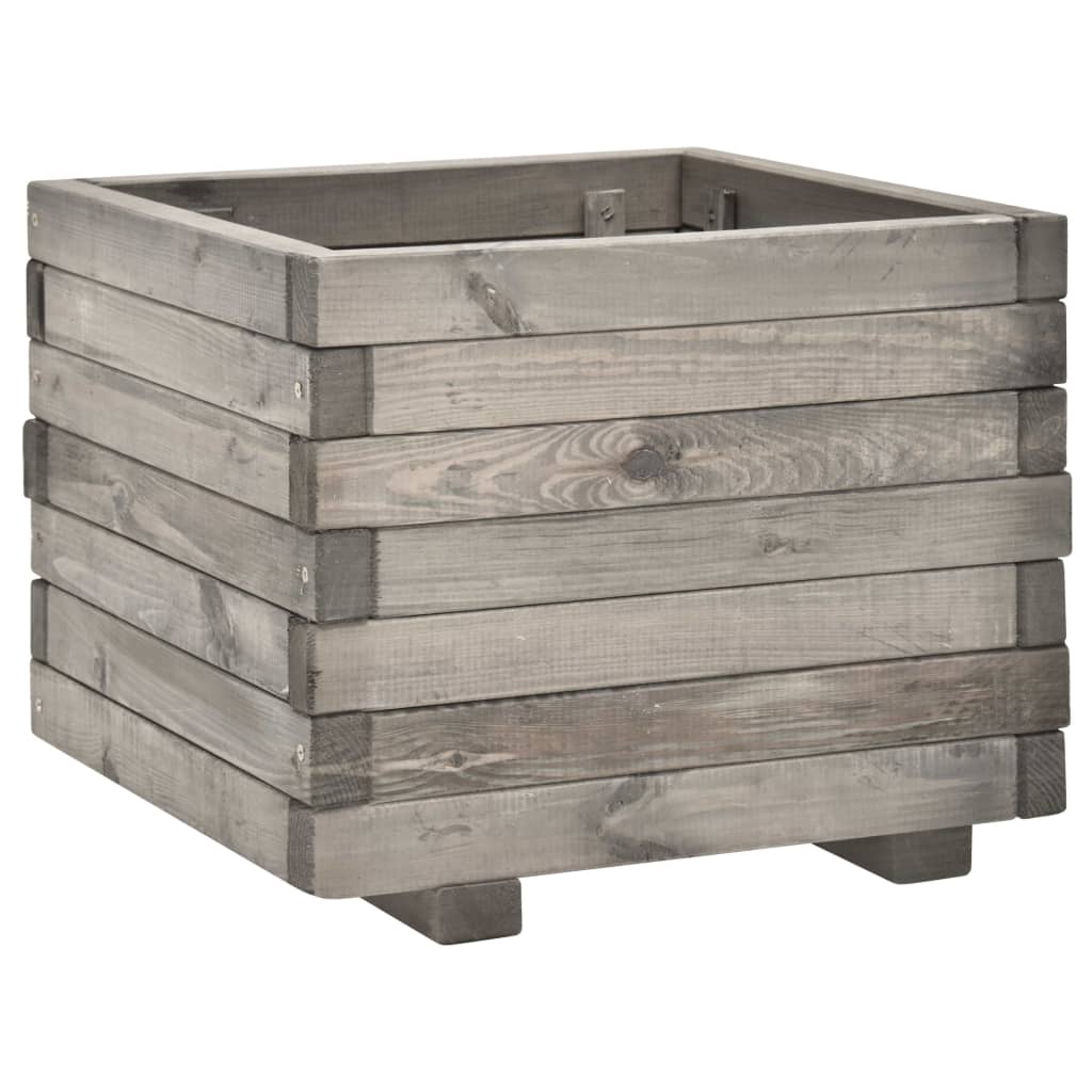 Fioriera da Giardino 50x50x40 cm in Legno Massello di Pino cod mxl 57118