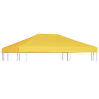 Copertura Superiore per Gazebo 270 g/m² 4x3 m Gialla 312082