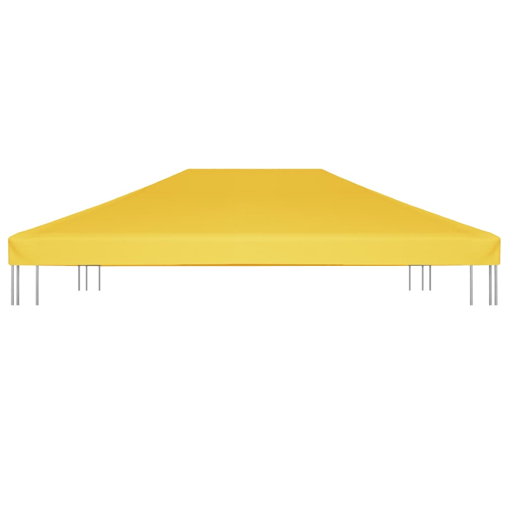 Copertura Superiore per Gazebo 270 g/m² 4x3 m Gialla 312082